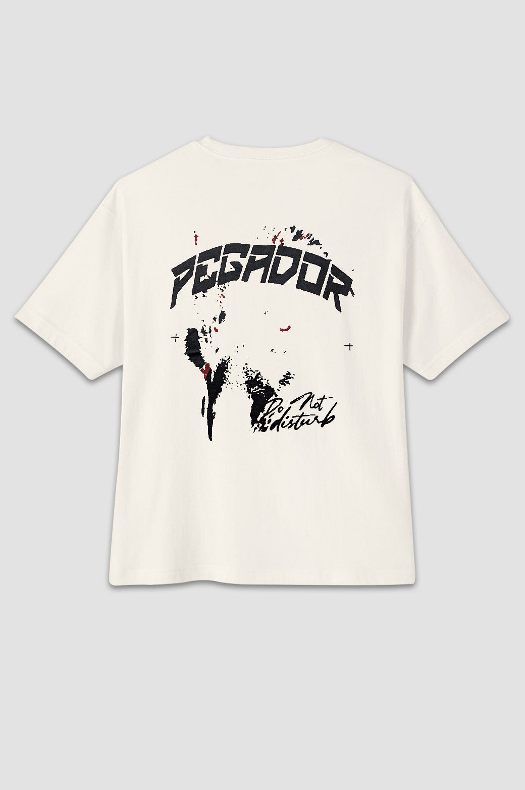 Pegador "Do Not Disturb" Graphic Oversized T-Shirt – Off-White | Streetwear Cotton Tee