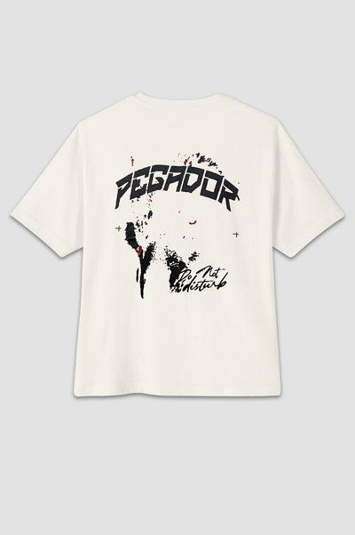 Pegador "Do Not Disturb" Graphic Oversized T-Shirt – Off-White | Streetwear Cotton Tee