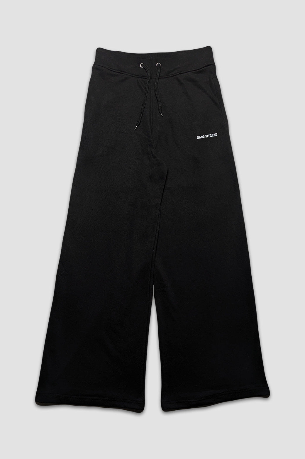 Rang Sitaray - Black High-Waisted Wide-Leg Trousers