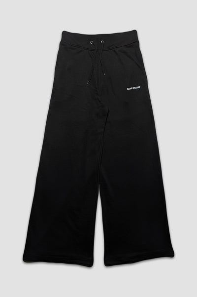 Rang Sitaray - Black High-Waisted Wide-Leg Trousers