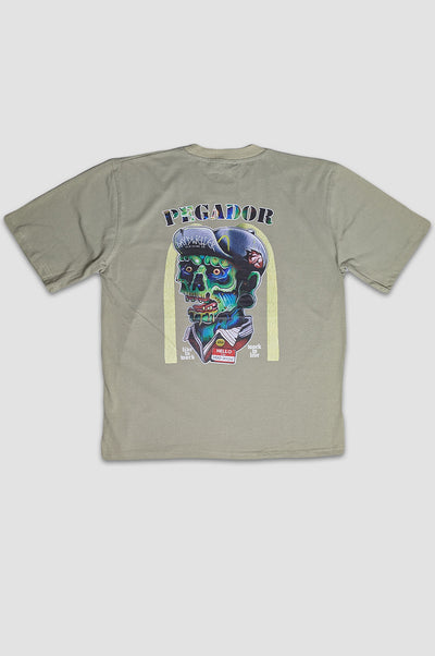Graphic Oversized T-Shirt with Skull Artwork