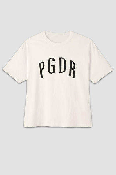 Off White - Minimalist PGDR Graphic T-Shirt – Unisex Cotton Tee