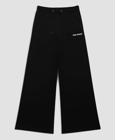 Pack of 2 High-Waisted Wide-Leg Trousers – Black & Beige | Rang Sitaray