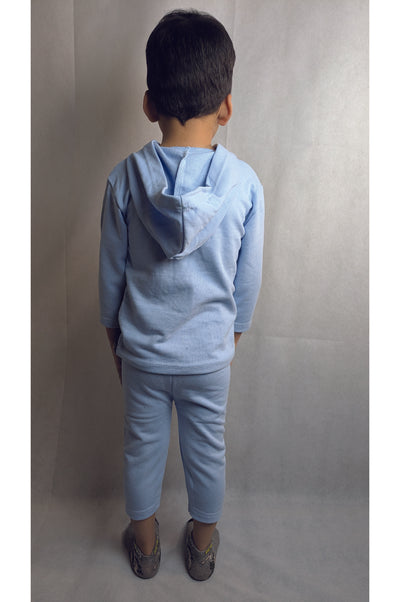 Fleece Tracksuit for Boys & Girls – Stylish 2-Piece Outfit Set