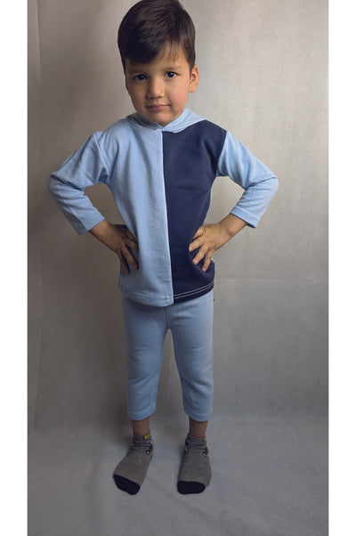 Fleece Tracksuit for Boys & Girls – Stylish 2-Piece Outfit Set