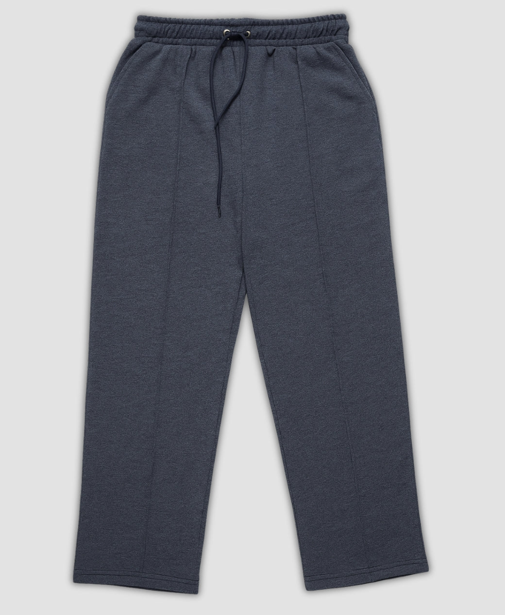 Rang Sitaray | Midnight Slate High-Waisted Wide-Leg Front Seam Trousers