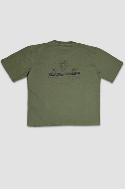 Green Oversized Graphics Tee – Fresh, Relaxed & Effortlessly Stylish