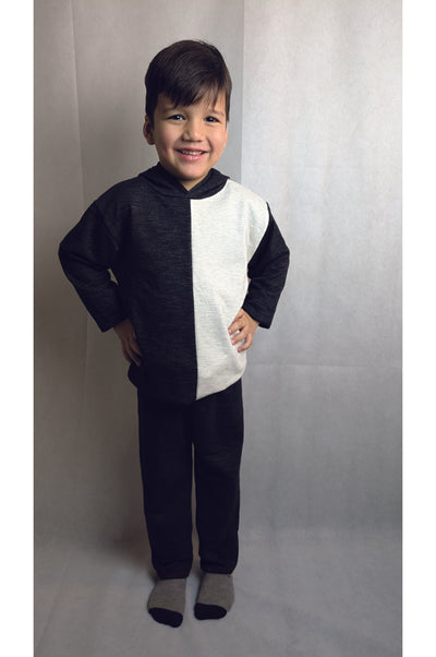 Casual Tracksuit for Boys & Girls – Fleece 2-Piece Outfit Set - Classic Duo